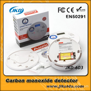 Intelligent CO Carbon Monoxide Poisonous Toxic Independent Smoke Alarm Detector with LCD display